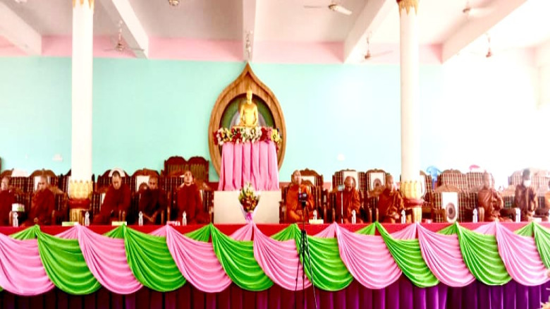পানছড়ি শান্তিপুর অরণ্য কুটিরে গৌতম বুদ্ধ জয়ন্তী উৎসব উদযাপন